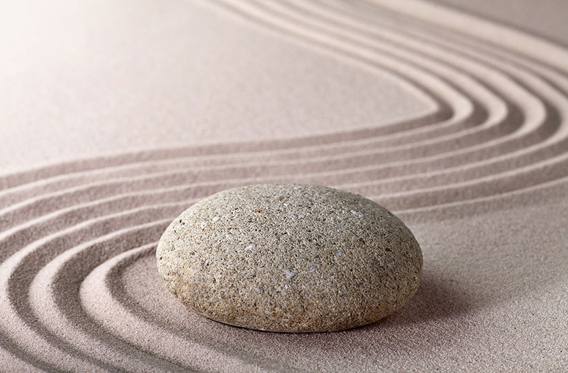 Fotomural Zen Stone