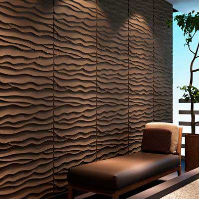 Beach, Panel decorativo 3D fibra de bambú en Monterrey